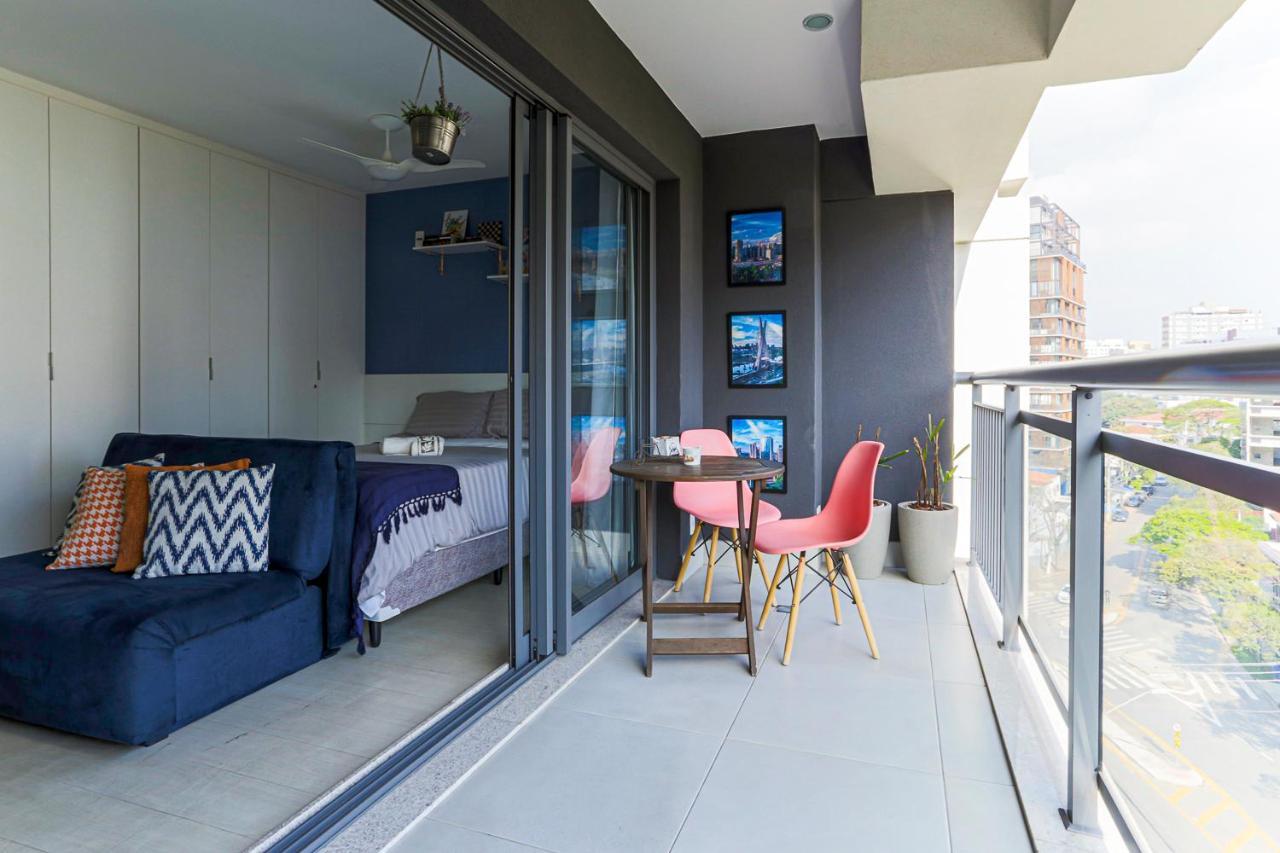 Studio Vila Madalena Com Piscina Climatizada Apartment เซาเปาโล ภายนอก รูปภาพ
